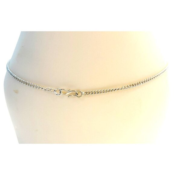 Rose Quartz Gemstone Handmade 925 Sterling Silver Jewelry Necklace Size 18" - Picture 4 of 10